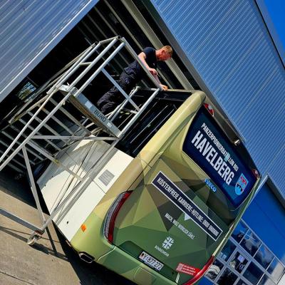 Vollfolierung Poligon Design Bundeswehr 01