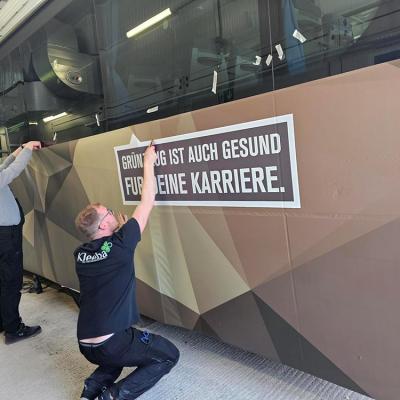 Vollfolierung Poligon Design Bundeswehr 05