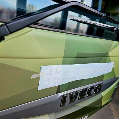 Vollfolierung Poligon Design Bundeswehr 06