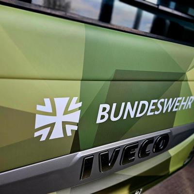 Vollfolierung Poligon Design Bundeswehr 07