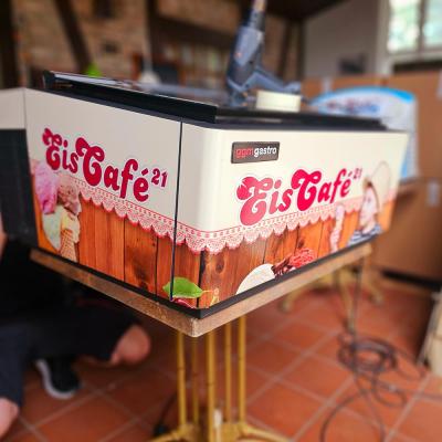 Beschriftung Eisturhe Eiscafe21 Luckenwalde 04