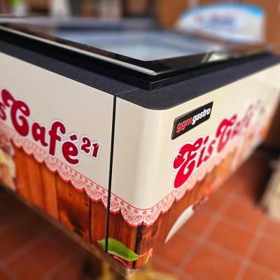 Beschriftung Eisturhe Eiscafe21 Luckenwalde 05