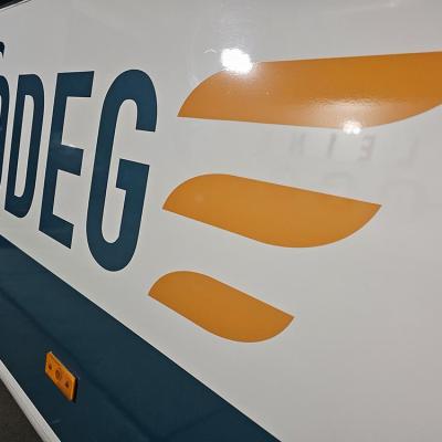 Busbeschriftung Odeg 10