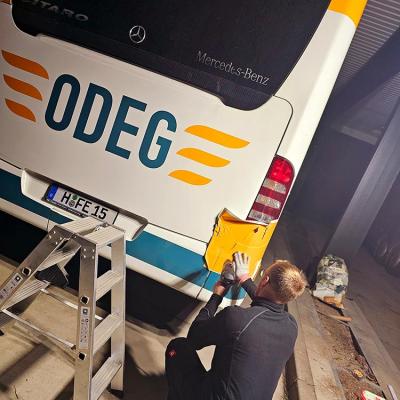 Busbeschriftung Odeg 13